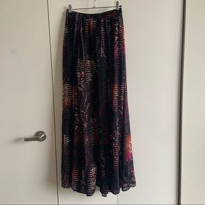 Abercrombie & Fitch | Printed Maxi Skirt - Sz S